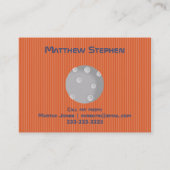 Carte D'appel Space Adventure Cette conception de vaisseau spati (Dos)