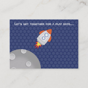 Carte D'appel Space Adventure Cette conception de vaisseau spati