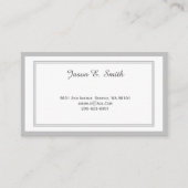 Carte d'appel standard (Devant)