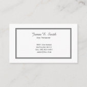 Carte d'appel standard (Devant)