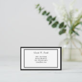 Carte d'appel standard (Debout devant)