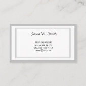 Carte d'appel standard (Devant)