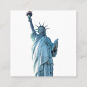 Carte D'appel Statue de la liberté (Dos)