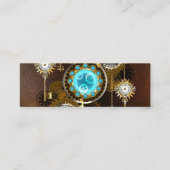 Carte D'appel Steampunk Rusty Background (Devant)