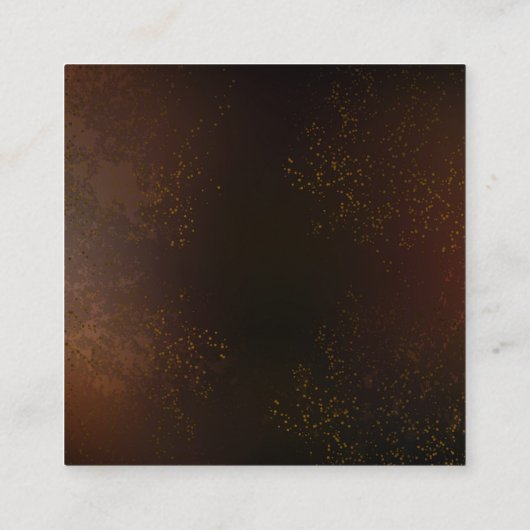 Carte D'appel Steampunk Rusty Background (Dos)