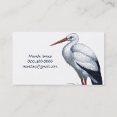 Carte D'appel Stork Midwoman Ou Doula Birth Support Services (Dos)