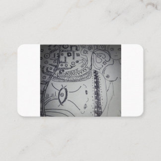 Carte D'appel style yaei cubicsm