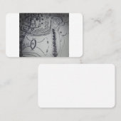 Carte D'appel style yaei cubicsm (Devant / Derrière)