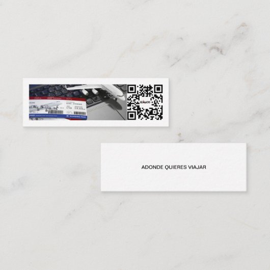 Carte D'appel Tarjeta de presentación (Devant / Derrière)