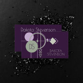 Carte D'appel Tattoos | Marque Bohémienne violet verte