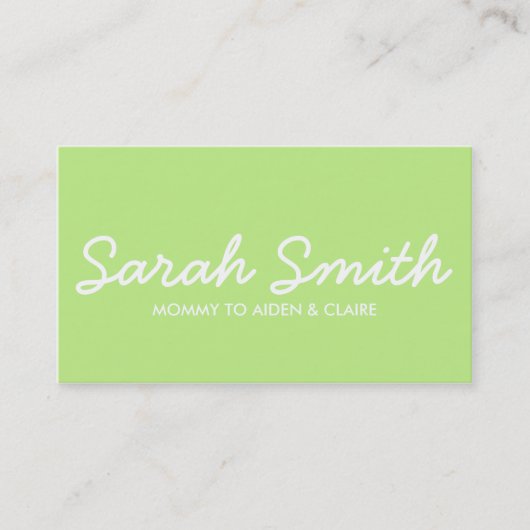 Carte D'appel Télécarte (Devant)