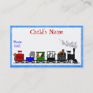 Carte D'appel Télécarte animale du train de l'enfant