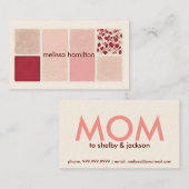 Carte D'appel Télécarte chic de maman (Devant / Derrière)