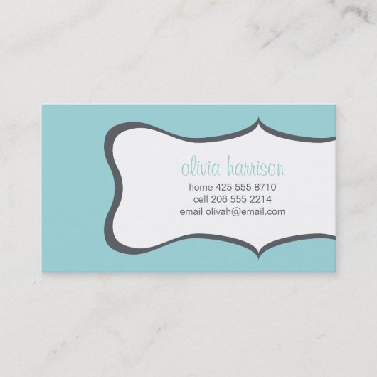 Carte D'appel télécarte de cadre (Devant)