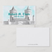 Carte D'appel Télécarte de château (Devant / Derrière)