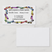 Carte D'appel Télécarte de date de jeu (Devant / Derrière)