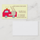 Carte D'appel Télécarte de date de jeu (Devant / Derrière)