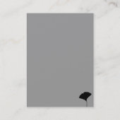 Carte D'appel Télécarte de feuille de Ginko (Dos)