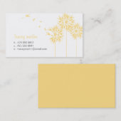 Carte D'appel Télécarte de flottement de pissenlit (Devant / Derrière)