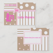 Carte D'appel Télécarte de la haute couture des enfants (Devant / Derrière)