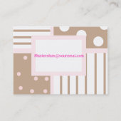 Carte D'appel Télécarte de la haute couture des enfants (Dos)