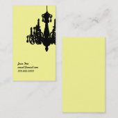 Carte D'appel Télécarte de lustre (Devant / Derrière)