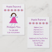 Carte D'appel Télécarte de maman (Devant / Derrière)