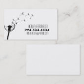 Carte D'appel Télécarte de pissenlit (Devant / Derrière)