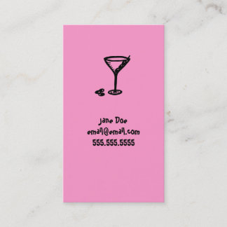 Carte D'appel Télécarte rose de Martini