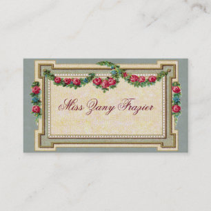 Carte D'appel Télécarte sociale, roses antiques