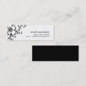 Carte D'appel Télécartes assez florales/petites (Devant / Derrière)