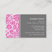 Carte D'appel Télécartes grises roses de maman de damassé (Dos)