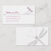 Carte D'appel Télécartes personnelles de libellule (Devant / Derrière)