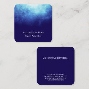 Carte D'appel Texte personnalisé Christian Church Pastor Personn