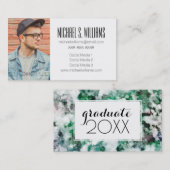 Carte D'appel Texture de quartz marbrée par | d'obtention du (Devant / Derrière)