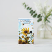 Carte D'appel Tournesols (Debout devant)