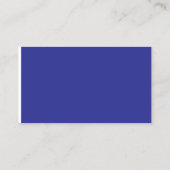 Carte D'appel Transformez votre espace avec un bleu élégant (Dos)