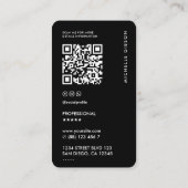 Carte D'appel Transport Taxi Guide Tour Guide Minimal (Dos)