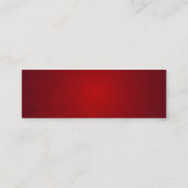 Carte D'appel Trois Roses de bijoux (Dos)