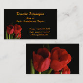 Carte D'appel Tulip Mommy (Devant / Derrière)