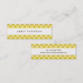 Carte d'appel Ultra Moderne (Devant / Derrière)