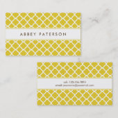 Carte d'appel ultra moderne (Devant / Derrière)