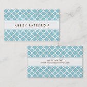 Carte d'appel ultra moderne (Devant / Derrière)