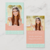 Carte D'appel Vente principale grecque de représentant d'aîné de (Devant / Derrière)