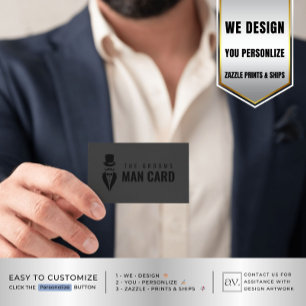 Carte D'appel Vintage Gent GROOMSMAN Demande Drôle Proposition