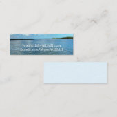 Carte D'appel Water View Florida River Informations personnelles (Devant / Derrière)