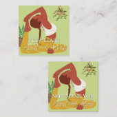 Carte D'appel Yoga Assist Cards (Devant / Derrière)