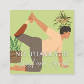 Carte D'appel Yoga Assist Cards (Dos)