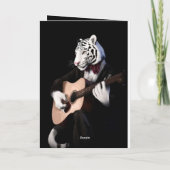 Carte Dapper Tiger – Sophisticated Greeting Card (Dos)