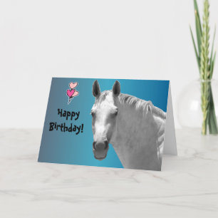 Carte Dapple Grey Horse